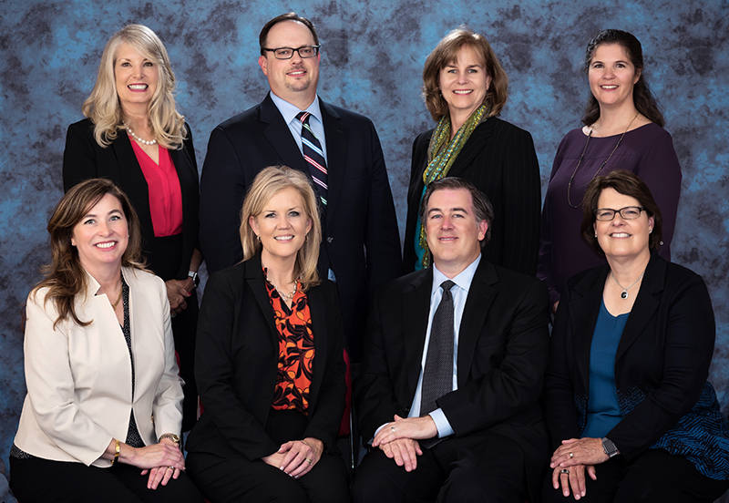 Board of trustees and superintendent photo